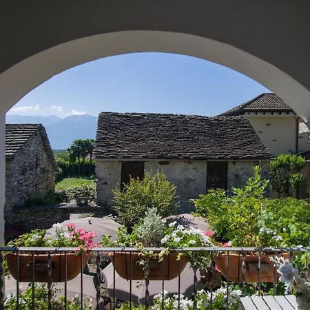Alloggi Alla Cantina Tegna Exterior foto