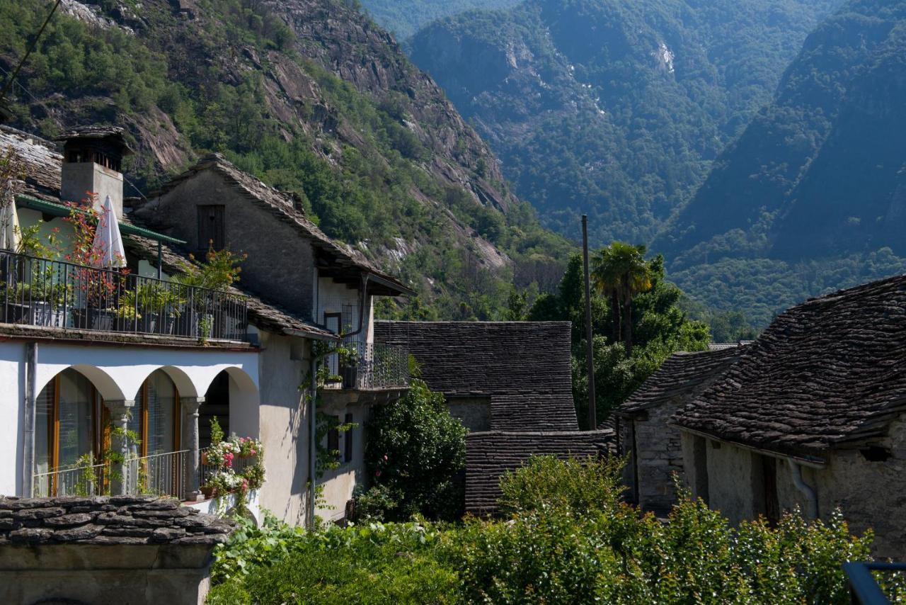 Alloggi Alla Cantina Tegna Exterior foto