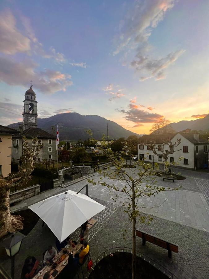 Alloggi Alla Cantina Tegna Exterior foto