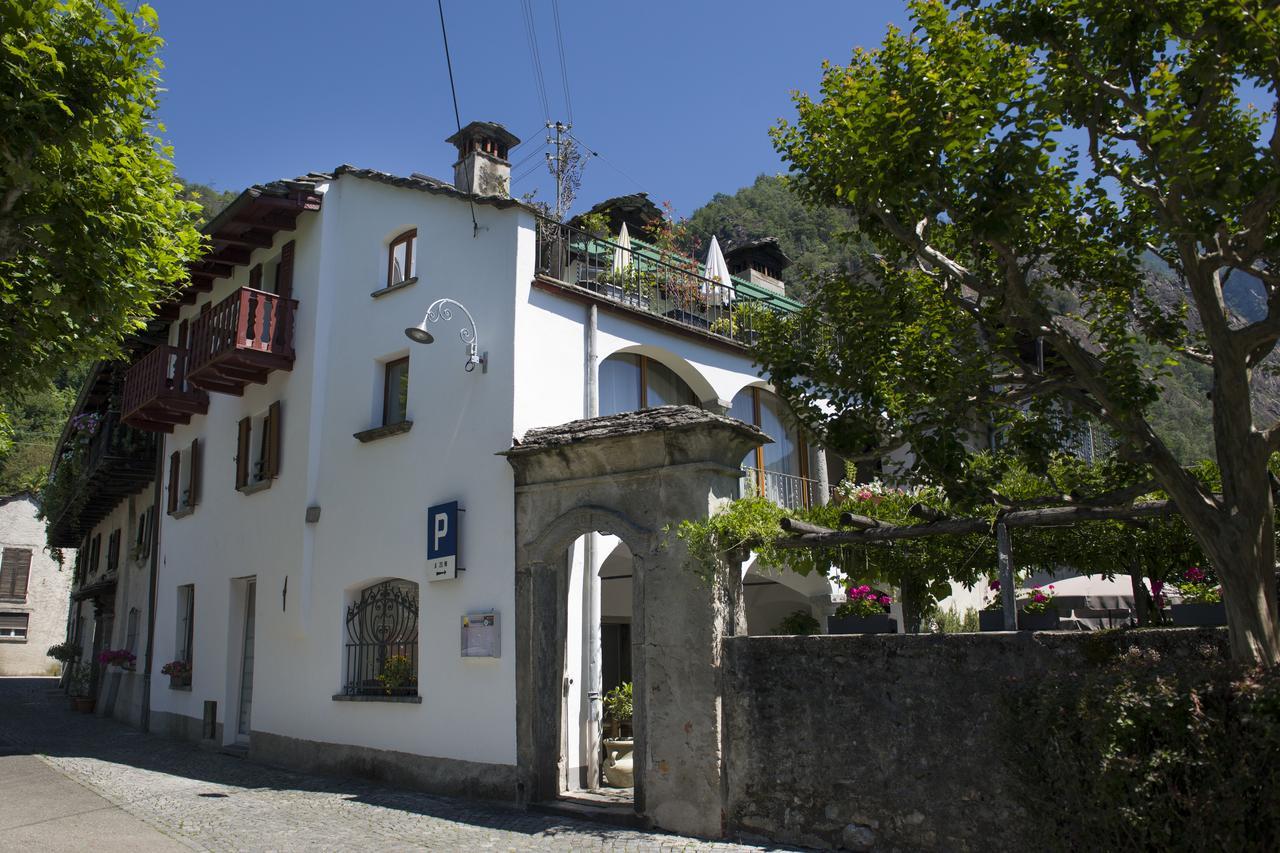 Alloggi Alla Cantina Tegna Exterior foto